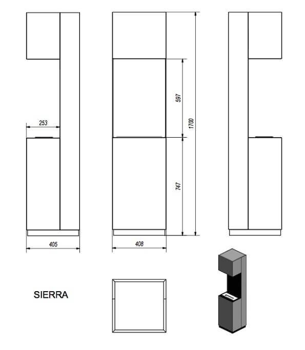 Биокамин SIERRA фото 3