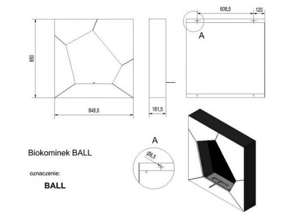 Биокамин BALL
