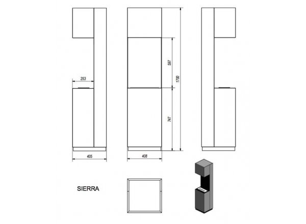 Биокамин SIERRA
